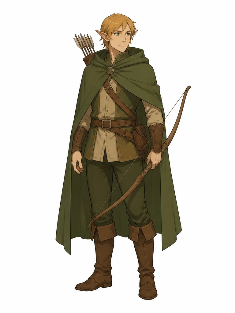 Fresh archer image made from the description 3