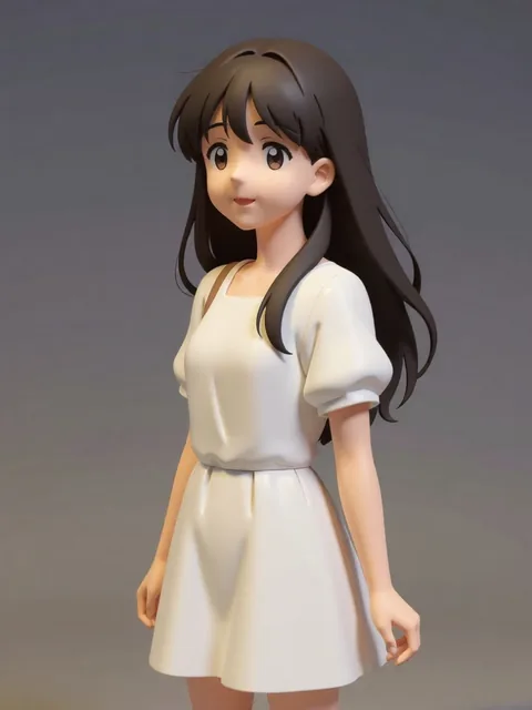 Character with a dimensional render style 2