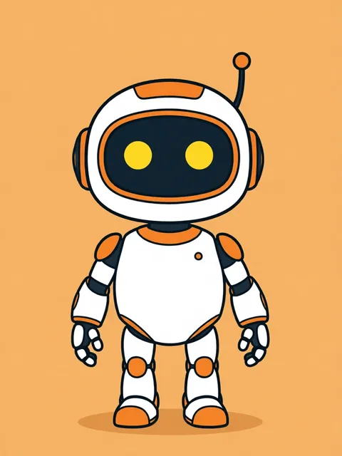 Krea 2 Turbo character example — cartoon style
