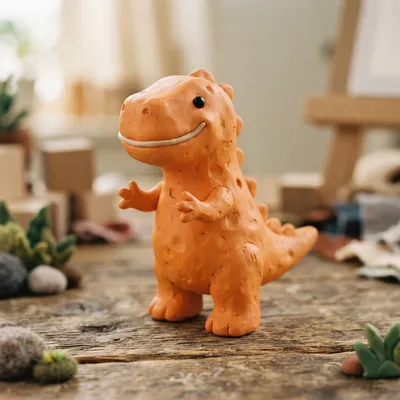 Claymation style
