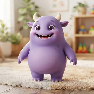 Matte Monster 3D style